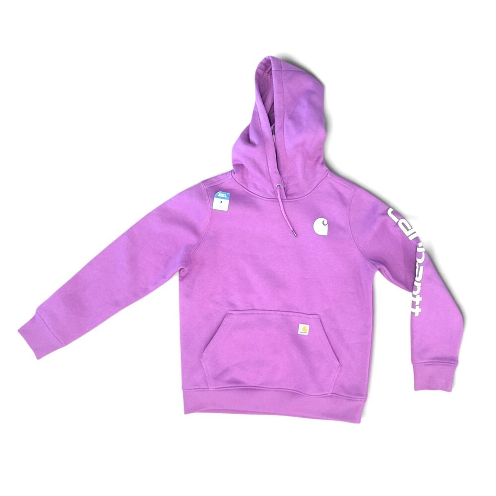 Carhartt Women's Iconic Clarksburg Logo Sweatshirt - Size Medium -  NEW w Tags